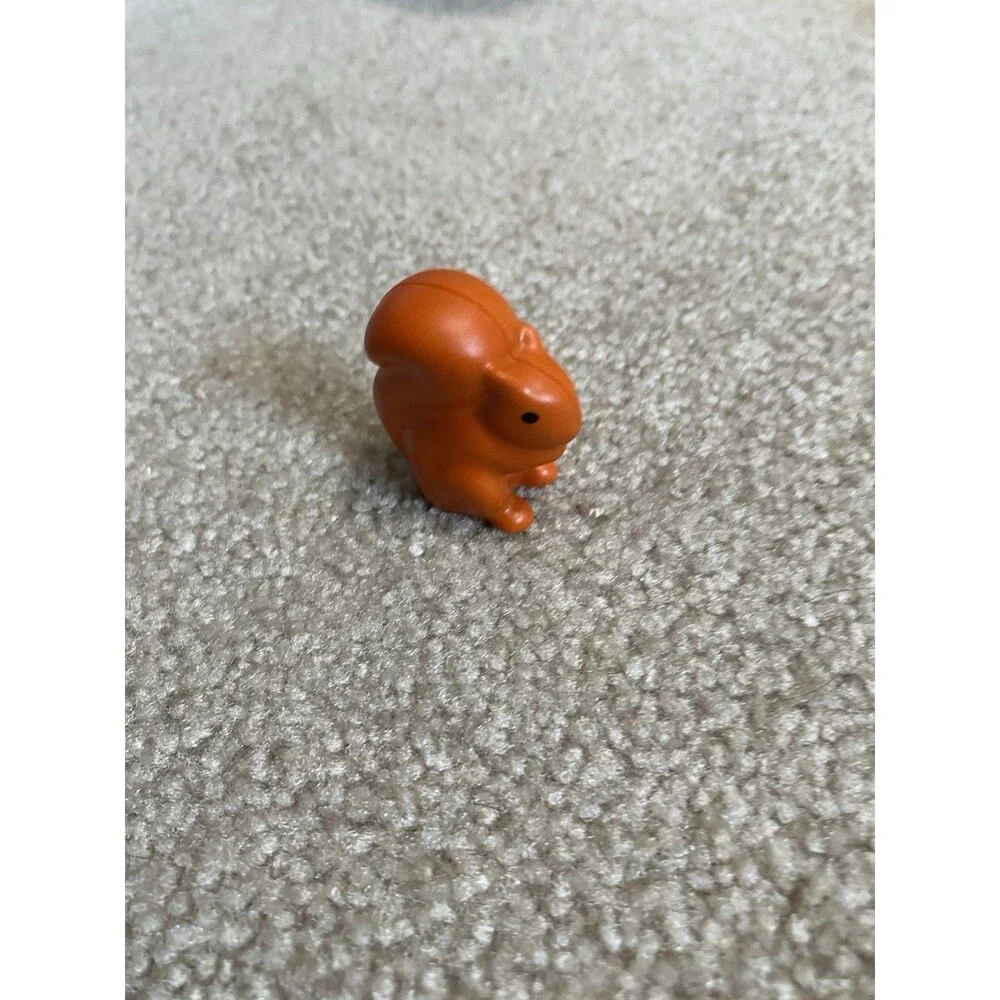Vintage Playmobil red orange squirrel figure forest nature to replacement part